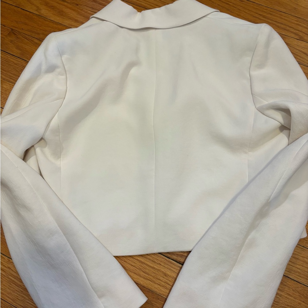 Wilfred White Cropped Blazer - Picture 2 of 4